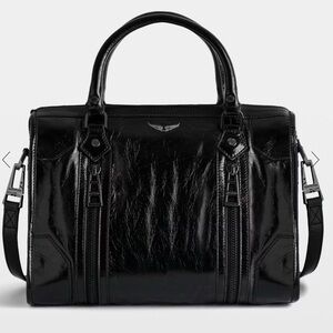 Zadig Voltaire Sunny Medium #2 Vintage Patent Bag , new